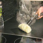 limpiadora a vapor karcher sc4 mesa cocina