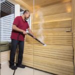 limpiadora a vapor karcher sg 4/4 paredes sauna